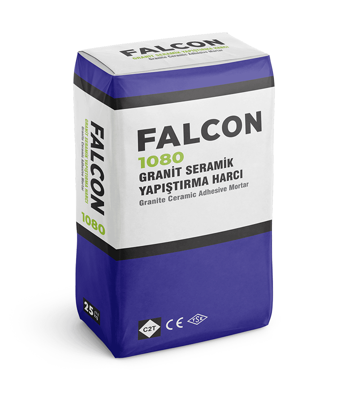 Falcon-Ürün-Seramik Yapıştırıcılar-1080 Granit Seramik Yapıştırma Harcı - Görsel 1